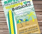 Printable Party Invitation- Surf's Up, Dude Beach Bash Design Il_170x135