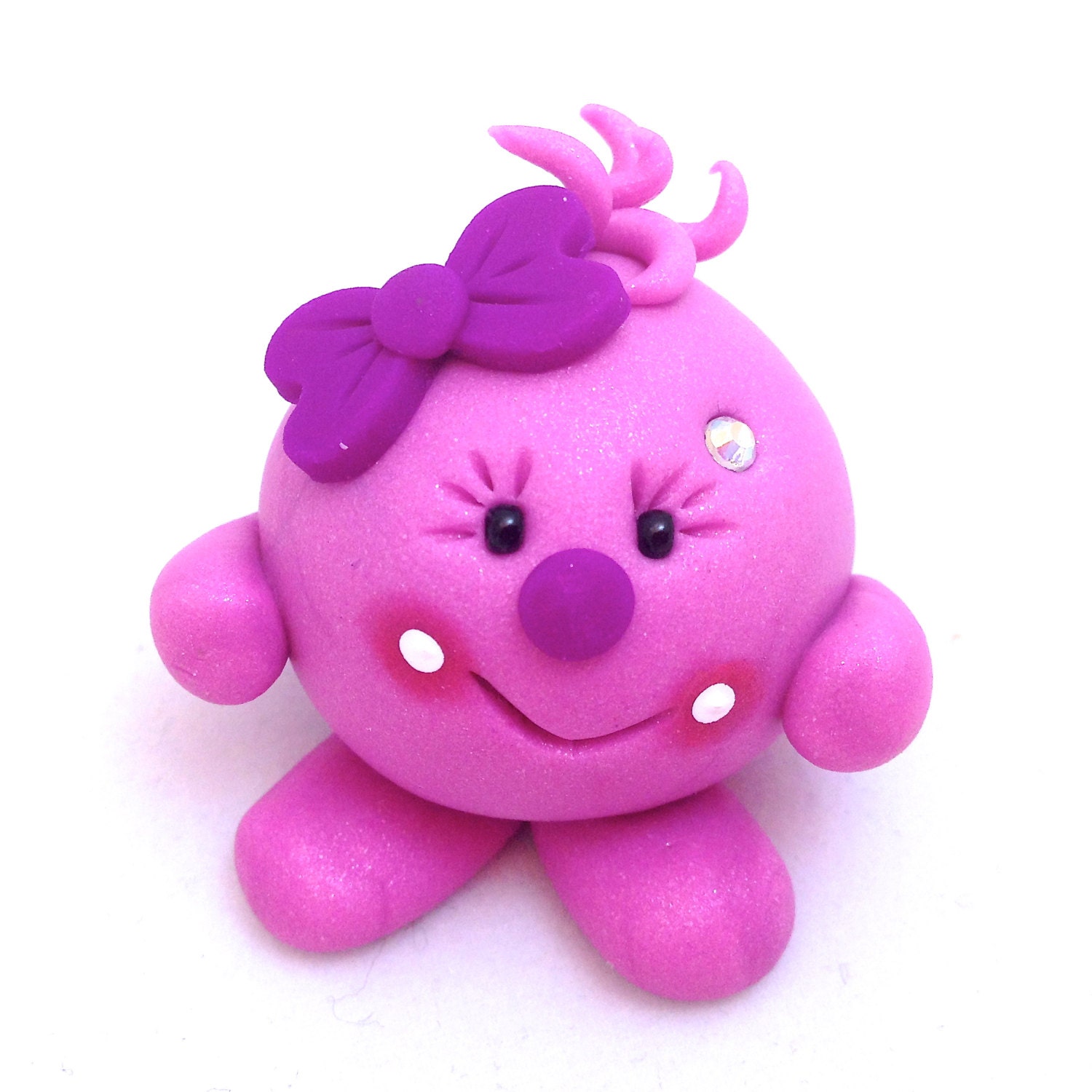 The Original LOLLY - Polymer Clay Figurine - Whimsical Character