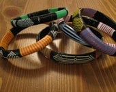 Tribal Woven Bangle Bracelets Set of 3 Bracelets