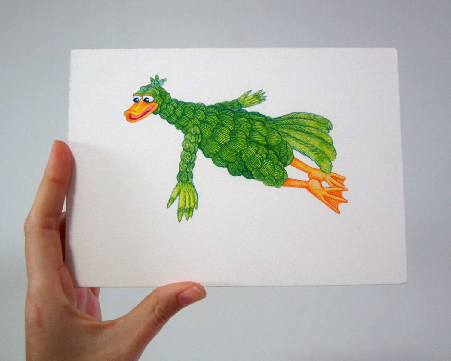 Big Duckie drawing
