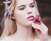 Tropical Butterfly Feather Hair Clip- In 6 Colours