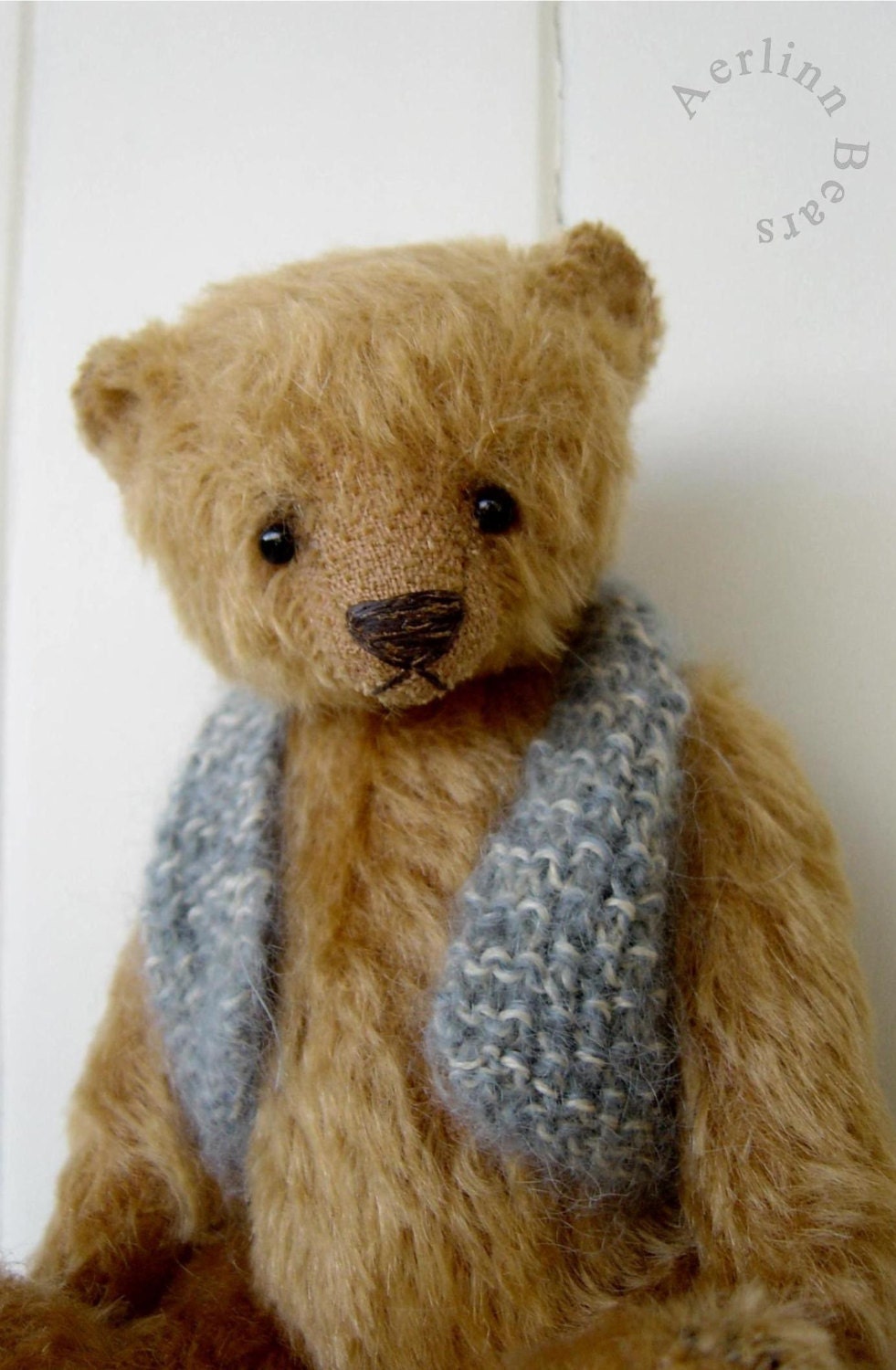 Jasper, Mohair Artist Teddy from Aerlinn Bears