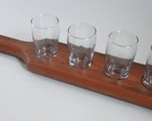 beer taster paddle redwood