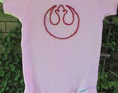 Pink Rebel Alliance Baby Onesie