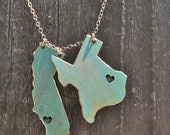Live & Love Custom Necklace. You pick the States or Countries and the Cities that the hearts are placed in.