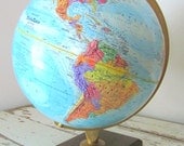 Vintage World Globe