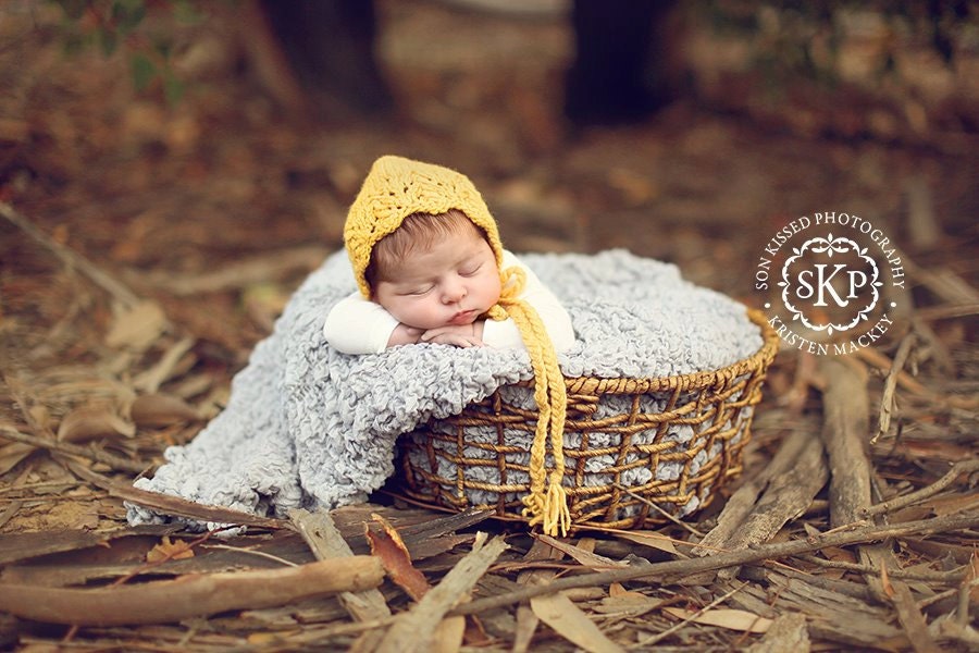 Yellow Newborn Wildwood Bonnet