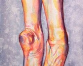 watercolor painting - Rise Up