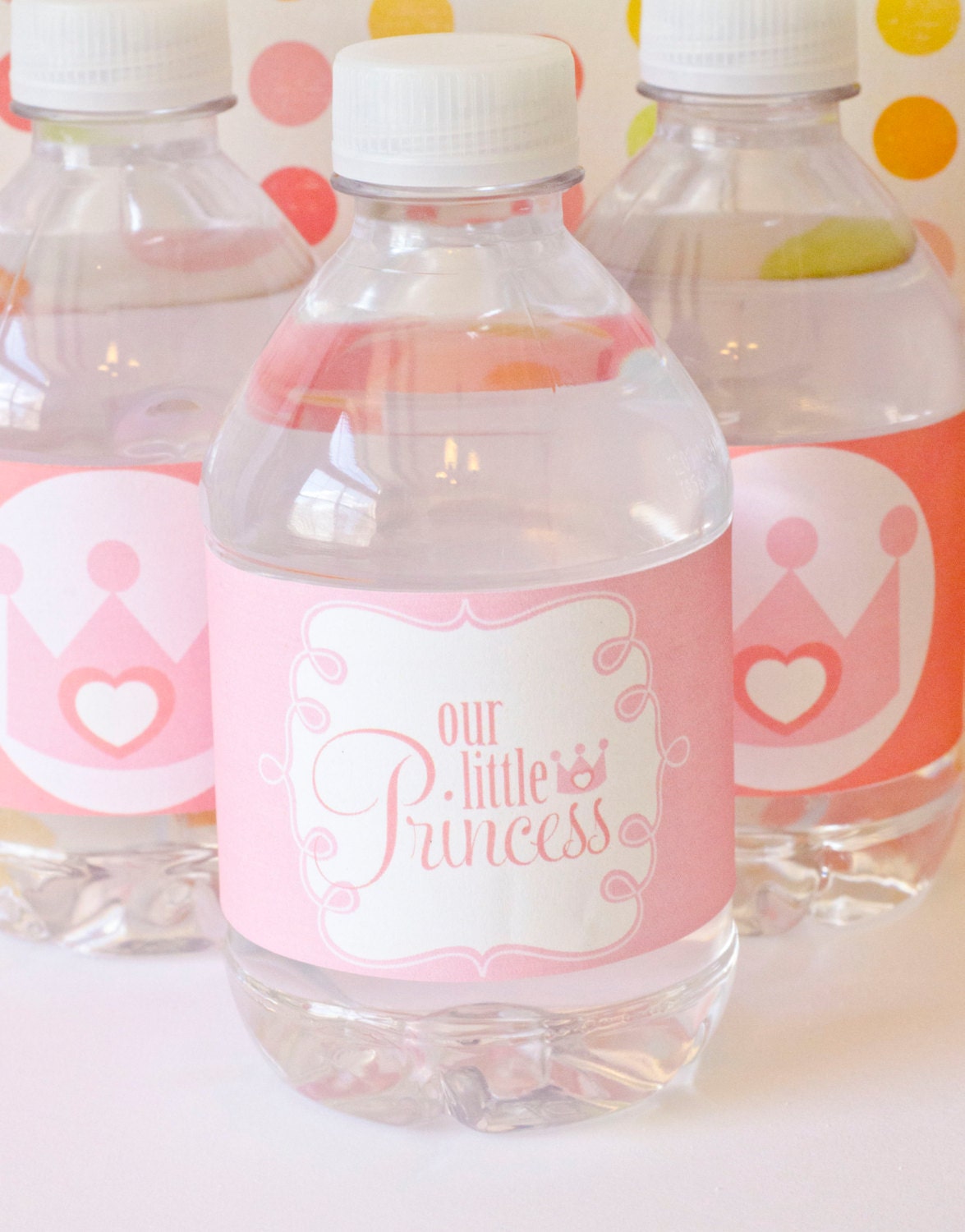 Pinkalicious Princess Party PRINTABLE Drink Label by Love The Day Il_570xn