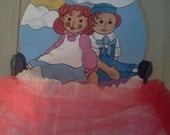 Raggedy Ann and Andy Childrens Nursery Bedroom Canopy
