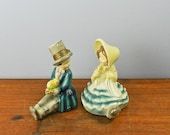 Courting Couple Bookends