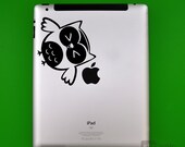 iPad - Little Giggler Owl (Laptop Decal Removable Vinyl Laptop Sticker Computer Decal PC Apple Macbook Mac Geekery Wall Sticker)