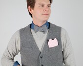 Bow Tie/Bowtie Black& White Gingham