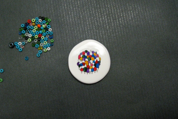 Little forest 2 - brooch / ring