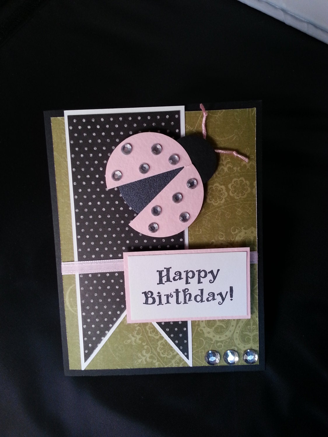 Happy Birthday Ladybug card