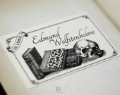 The Eternal Bookworm - Ex Libris (digital file)