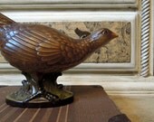 Vintage Ceramic Haeger Country Pheasant Statue