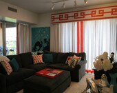 Design Your Own Greek Key Cornice - In ANY Fabric
