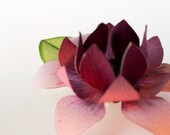 Flower Hair Clip - Mauve paper lotus