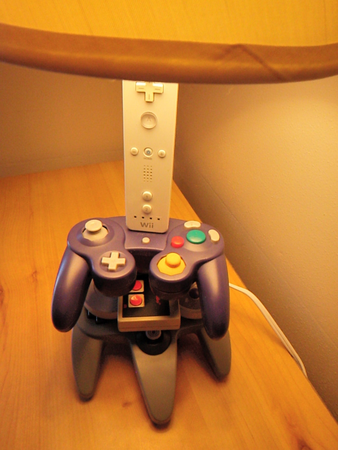 Nintendo History Evolution Sculpture Desk Lamp
