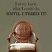I Never Knew What I Could Do wall quote vinyl wall art decal sticker 12x36.6