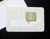 Hey Y'all Tennessee: Set of 3 Postcards