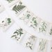 Botanical Bunting - Spring Decoration - Recycled Garland - eco-friendly banner -  green bunting - wedding decor