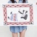 Tipsy Badger Tea Towel