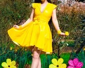 XL 50's style PVC WHITE dress Artifice Clothing (production sample)