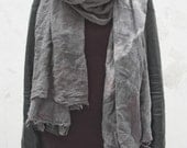 Dark grey scarf