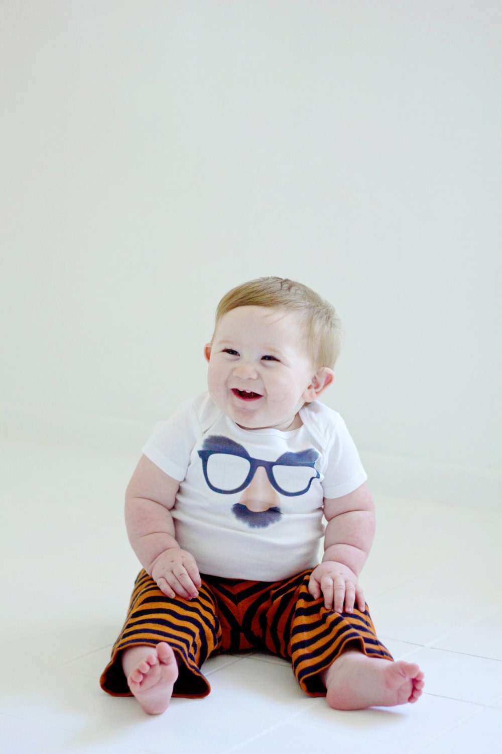 Groucho Marx Inspired Baby ONESIE - Toddler Tee also available - Funny Onesie