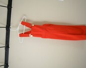 Vintage Red Overalls Size 4t