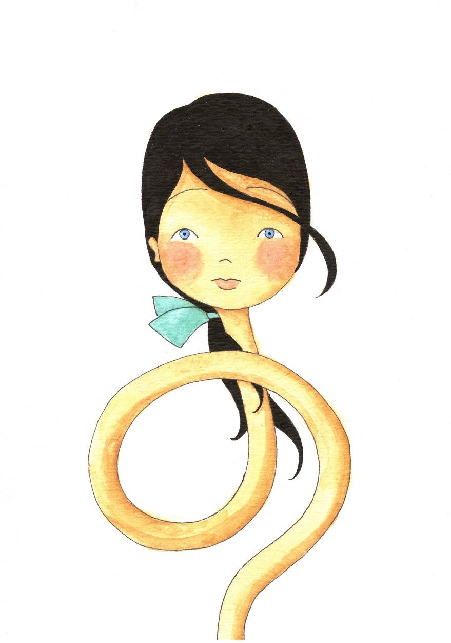 Alice is Not a Serpent - two 5"x7" prints