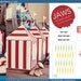 Beach Party Tents and Flags - INSTANT DOWNLOAD - Printable Birthday Party Decorations - Jaws Shark Attack