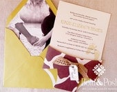 Black & White Photo Envelope Liners