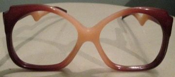 Vintage YSL Eyeglasses / 70s Yves Saint Laurent Frames / Deadstock