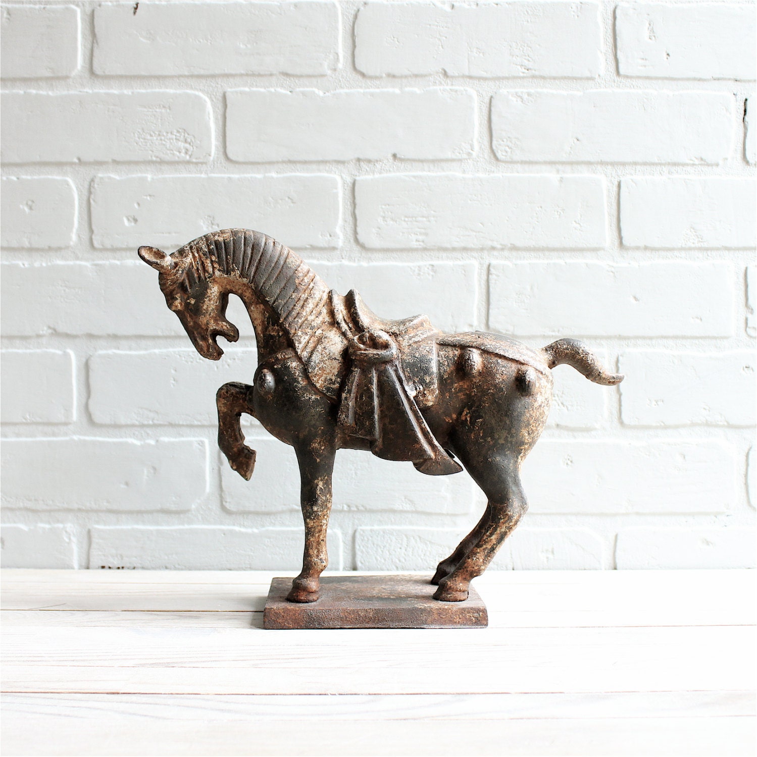 Vintage Cast Iron Horse