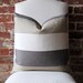 Kendo - Hemp - Portfolio - Pillow Cover - 20 in square - Designer Pillow - Decorative Pillow - Throw Pillow
