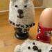 Knit and Felt Teddy Bear Egg Cosy