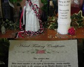 Handfasting Kit - marriage, wedding, handfasting, unity candle, certificate, and cord