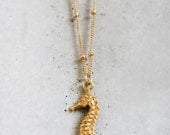 Seahorse Charm Necklace