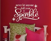 Teen Girl Wall Decal - Bedroom Vinyl Wall Decal - Bathroom Vinyl Wall Art Decal - Vinyl Lettering