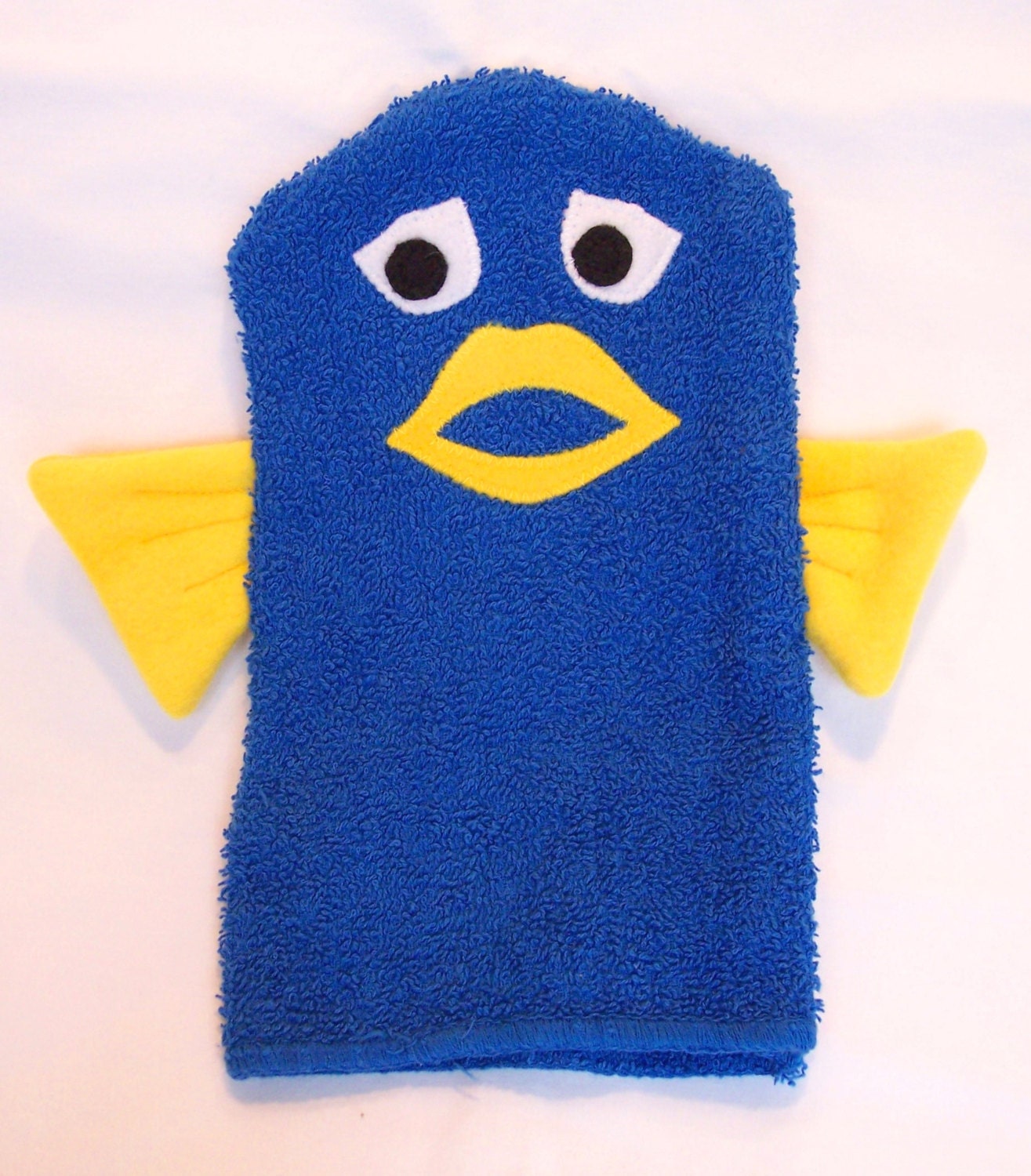Blue Fish Bath Buddy