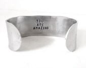 Hidden Message Bracelet - mens jewelry - you are amazing
