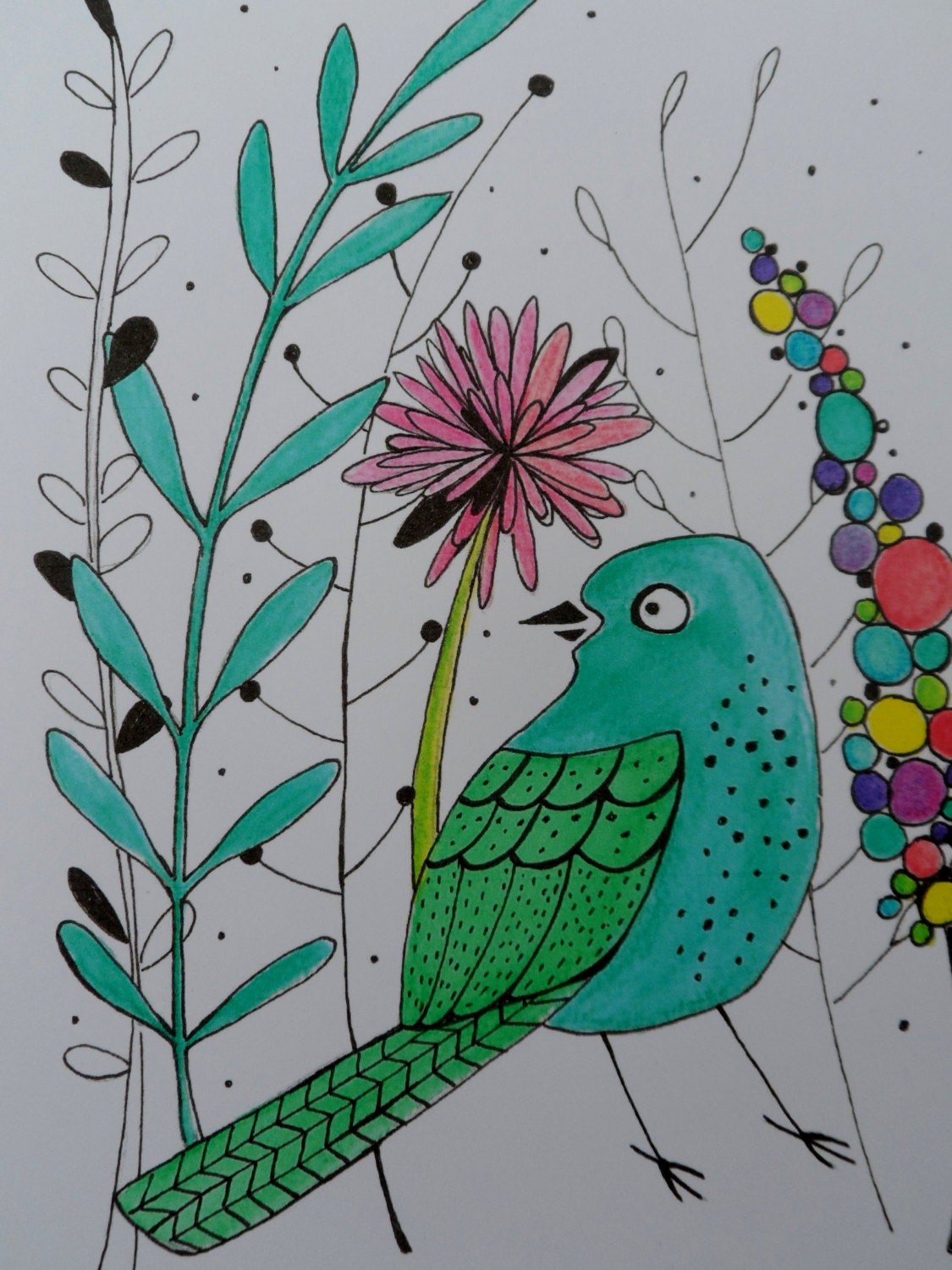 Spring Has Sprung A4 Print / Spring Art