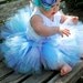 Tutus: aqua blue and lavender tutu/ birthday party tutu/newborn tutu size newborn-12mths,1,2,3&up