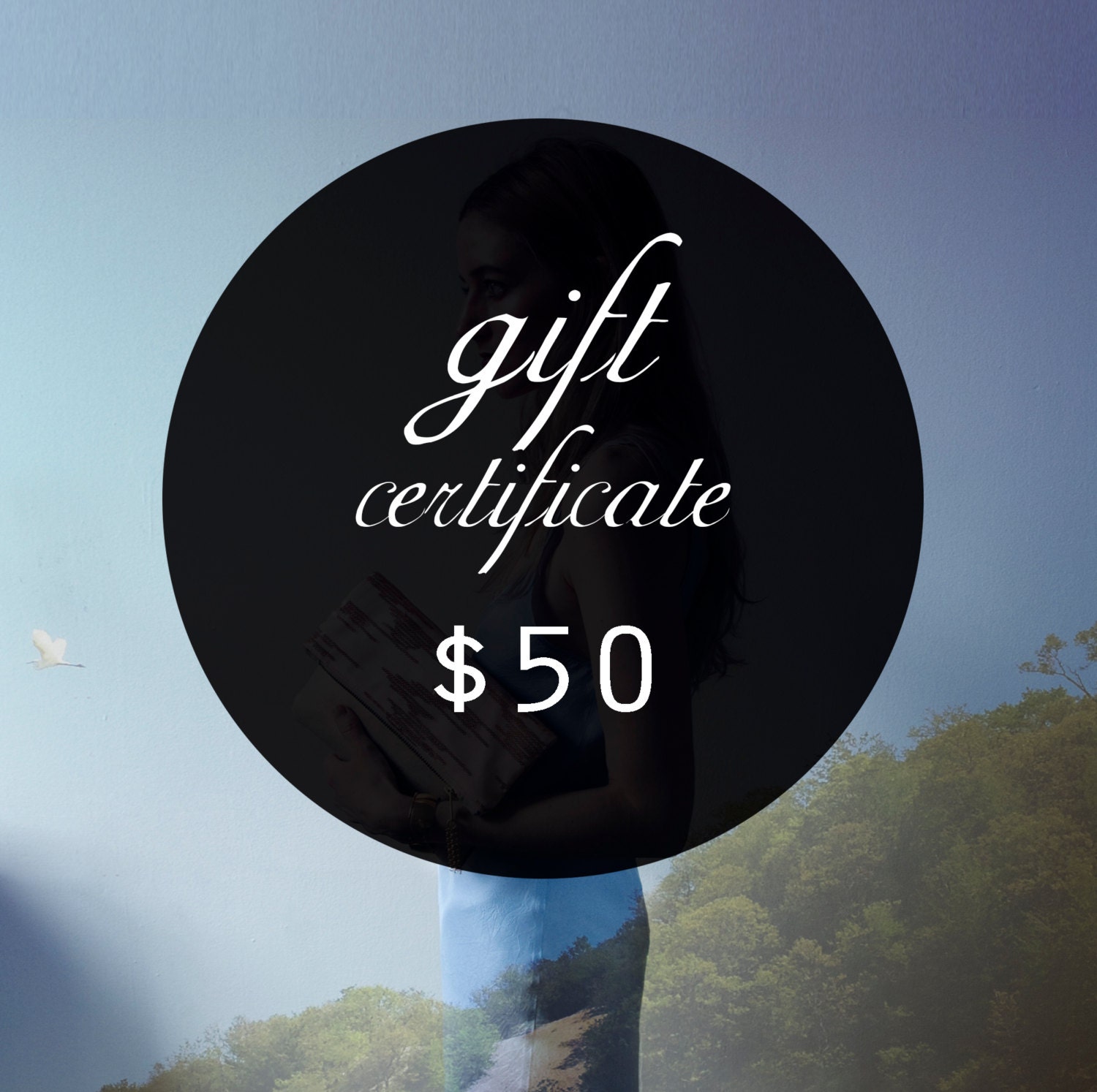 GIFT CERTIFICATE. Gift Shop Brooklyn. Fifty Dollars