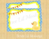 Rubber Duck Thank You Card -DIY Printable Il_170x135