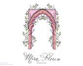 Logo Design - Calligraphy - Hand lettered & Illustrated logo design