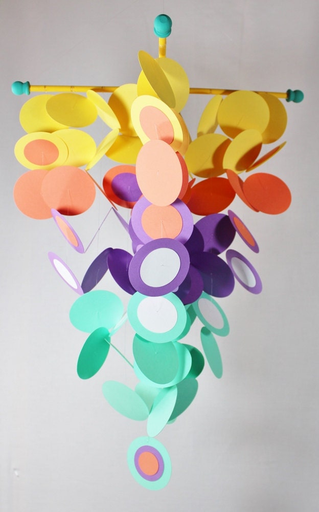 Handmade Nursery Mobile...Citrus Burst